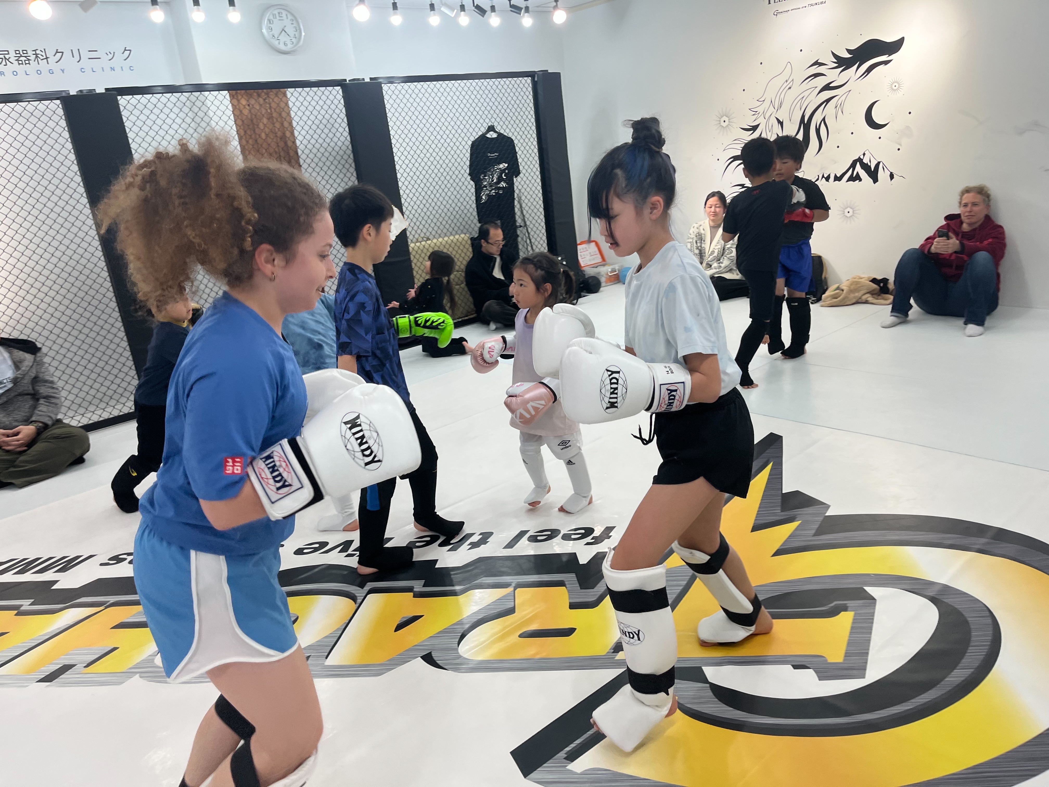 キッズクラス練習風景