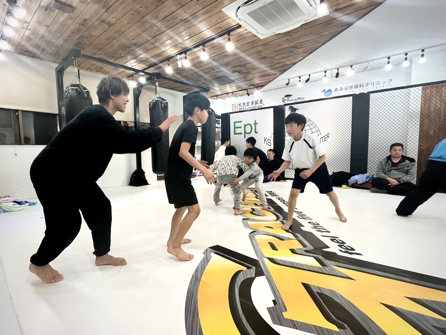 キッズクラス練習風景